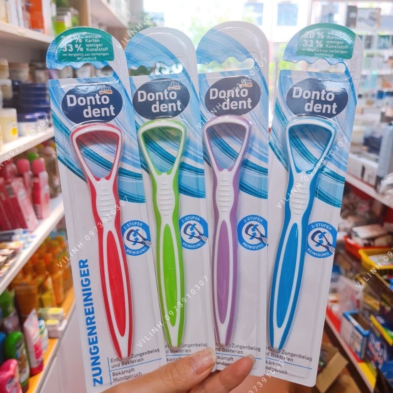 DỤNG CỤ CẠO LƯỠI DONTODENT HÀNG ĐỨC