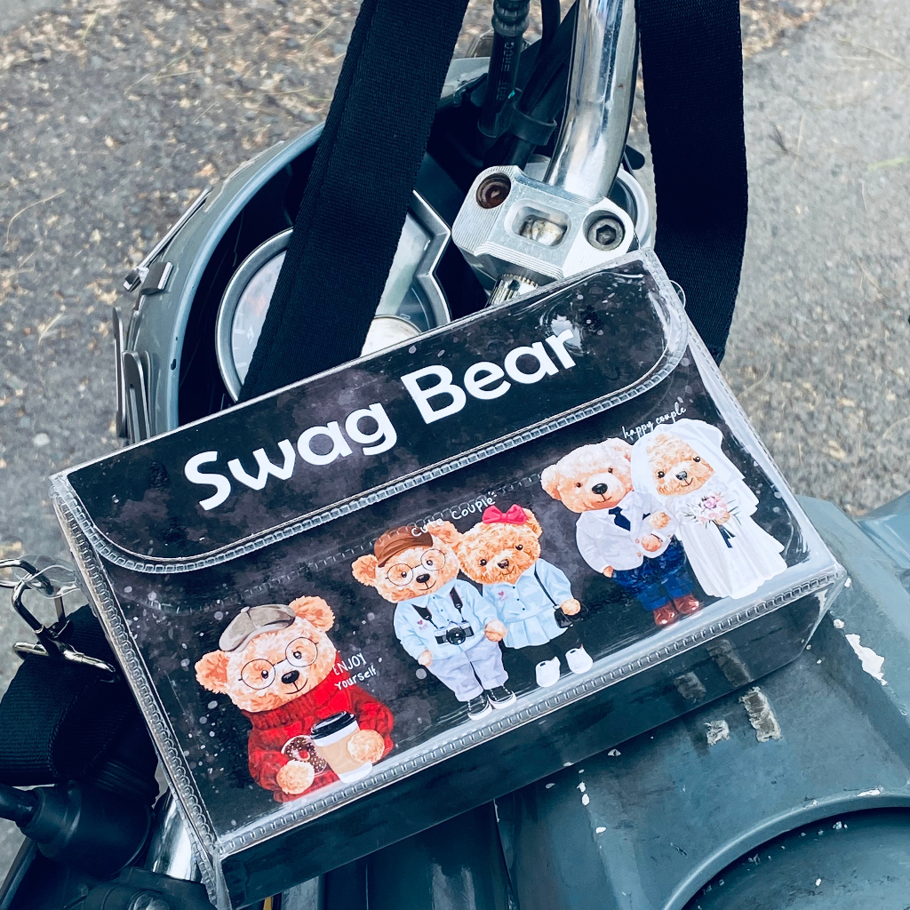 #tuicustom Túi Custom Swagbear - Túi đeo chéo nam và nữ