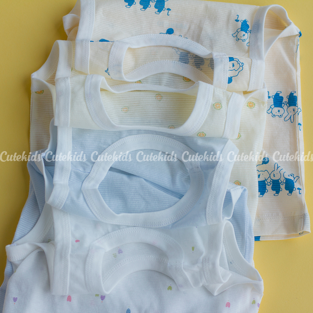 Áo ba lỗ Bé trai Bé gái cotton giấy