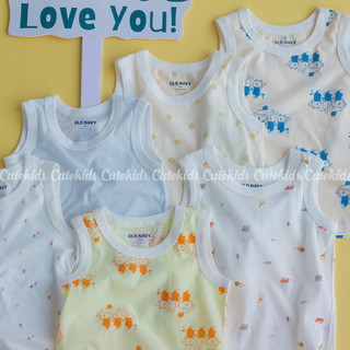 Áo ba lỗ Bé trai Bé gái cotton giấy