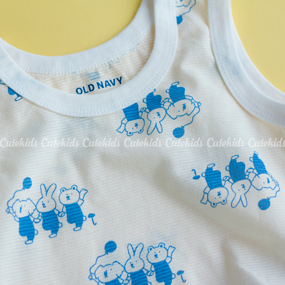 Áo ba lỗ Bé trai Bé gái cotton giấy