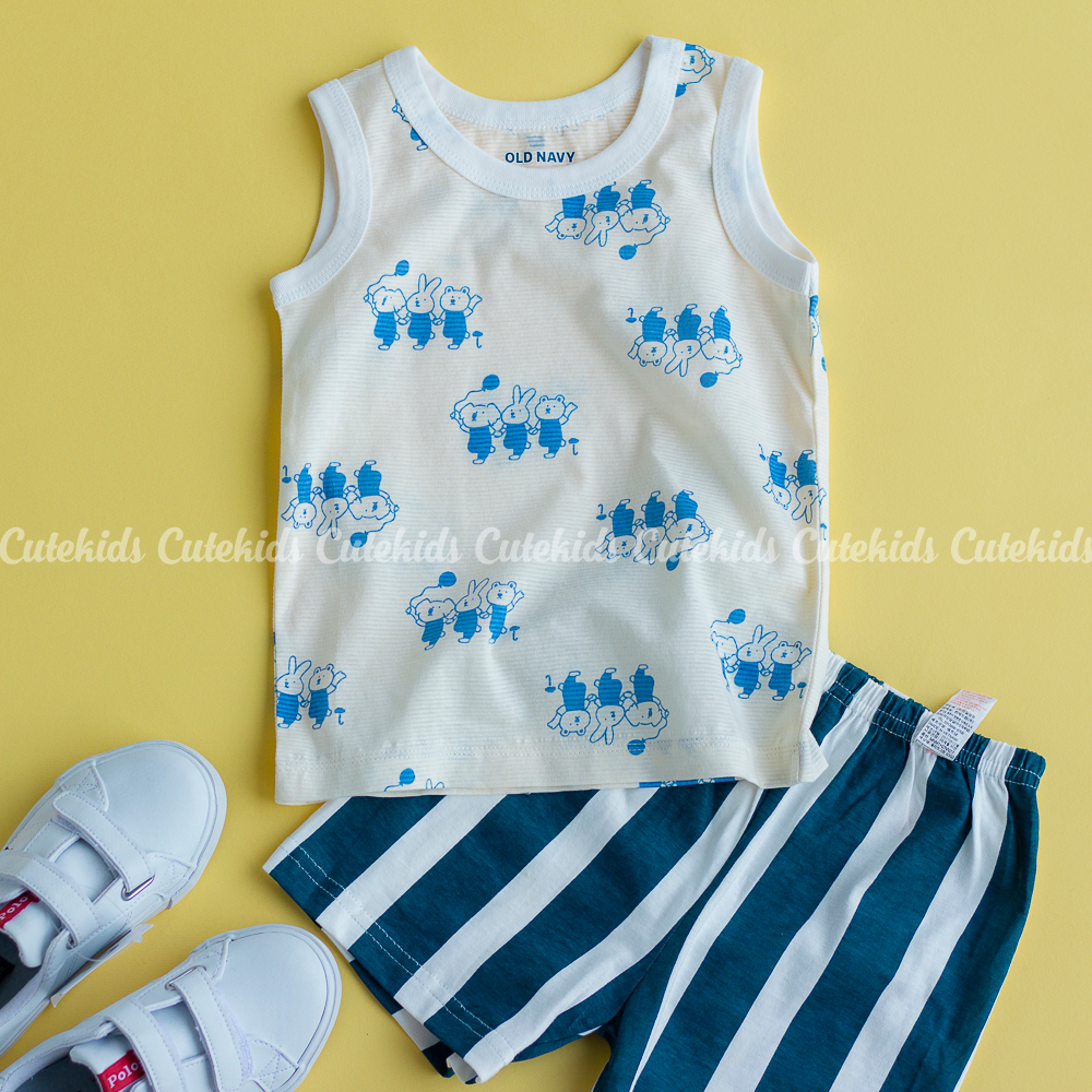 Áo ba lỗ Bé trai Bé gái cotton giấy