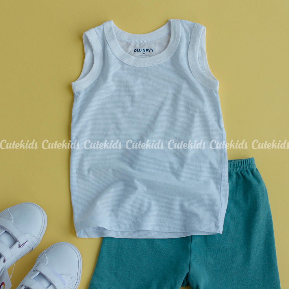 Áo ba lỗ Bé trai Bé gái cotton giấy