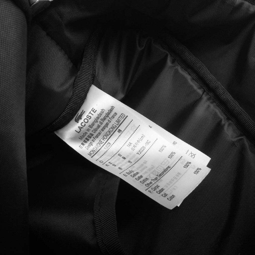 Túi đeo chéo LACOSTE LOGO FULL HỘP ĐỰNG KÈM .Size 23cm x 17cm x 6cm