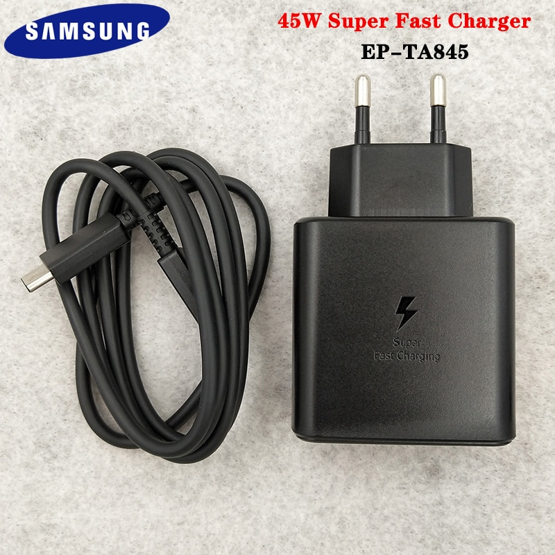 SAMSUNG 45W Sạc siêu nhanh Bộ type-c Dây sạc 5A