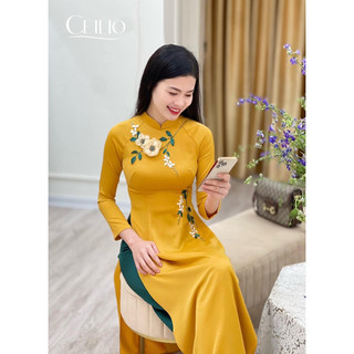 Áo dài thiết kế kèm quần