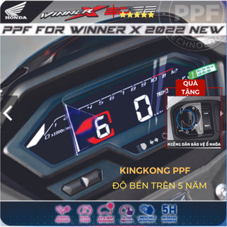 Ppf honda winner x v3 150. miến dán đồng hồ ppf win x 150. winer x