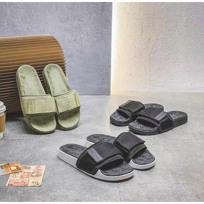 Dép quai ngang unisex nam nữ couple basic (order)