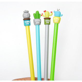 Bút viết mực gel cute hình cây xương rồng - HPK0073