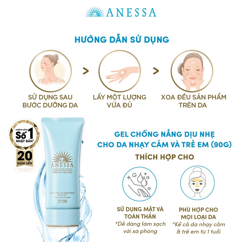 Kem Chống Nắng Anessa Perfect UV Sunscreen SPF50+/PA++++