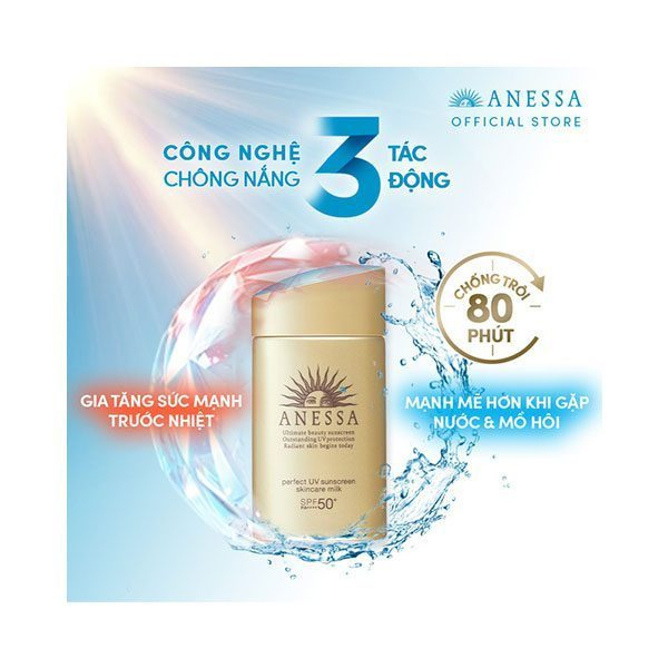 Kem Chống Nắng Anessa Perfect UV Sunscreen SPF50+/PA++++
