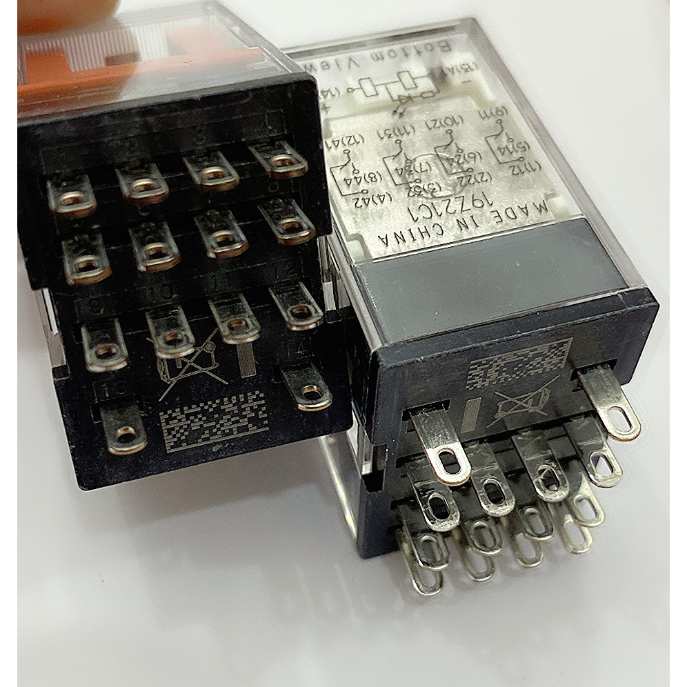Rờ le trung gian 14 chân MY4N-GS 24VDC/220VAC