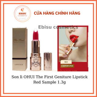 Son lì ohui the first geniture lipstick red sample 1.3g_𝗘𝗯𝗶𝘀𝘂 𝗰𝗼𝘀𝗺𝗲𝘁𝗶𝗰𝘀