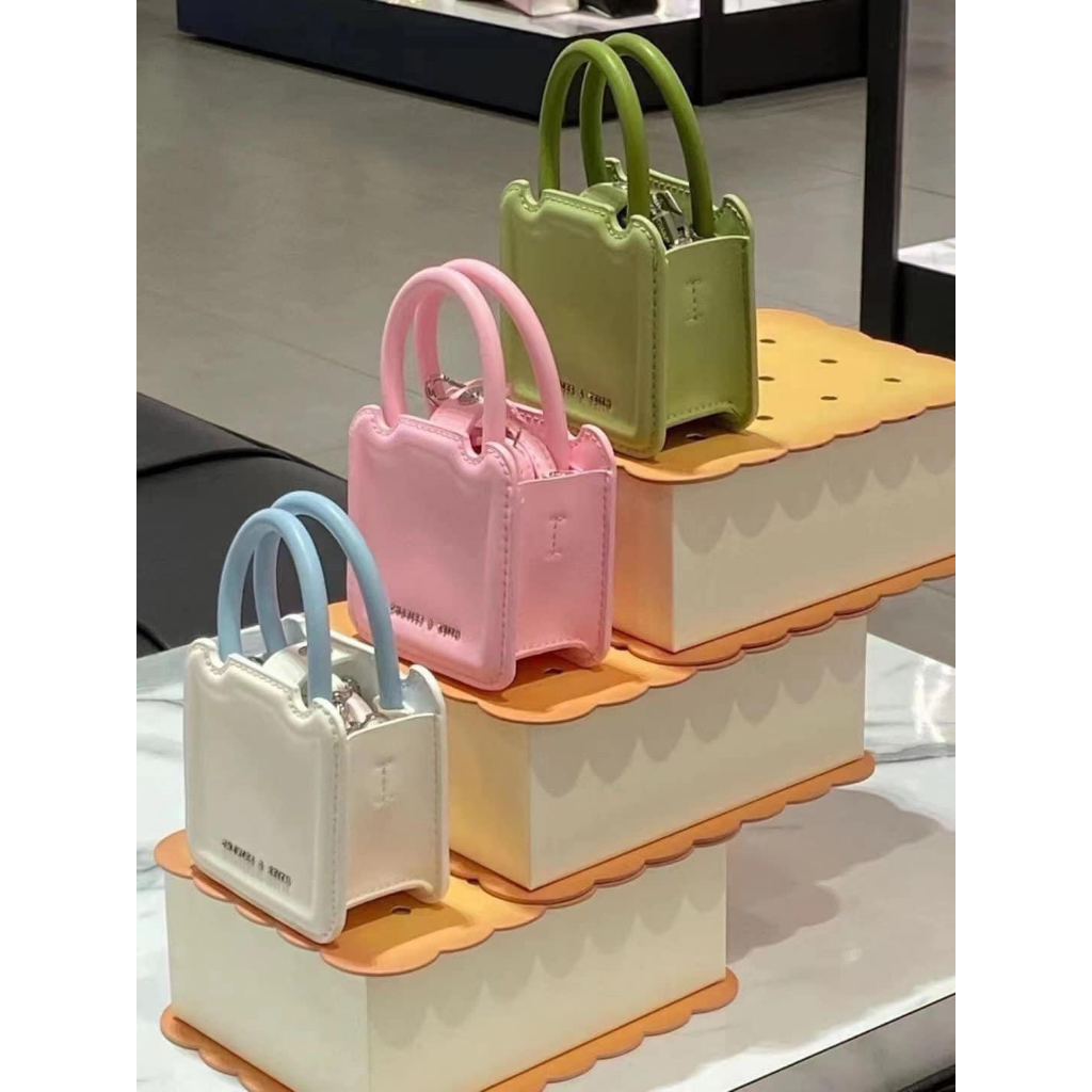 Túi đeo chéo cầm tay nữ Cookie CNK mini fullbox bánh quy 9cm siêu hot Smano bags hỏa tốc