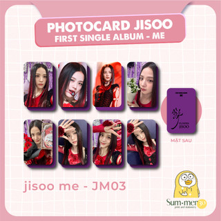{Sum.mer30} - Set 8 card bo góc Jisoo Blackpink