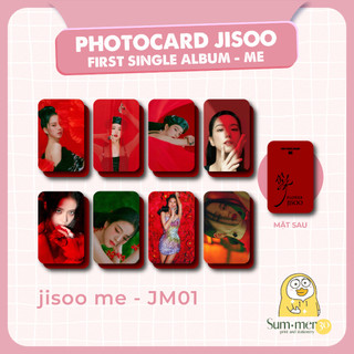 - Set 8 card bo góc Jisoo Blackpink