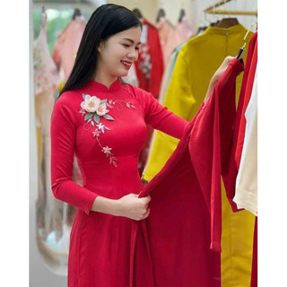 Áo dài thiết kế kèm quần