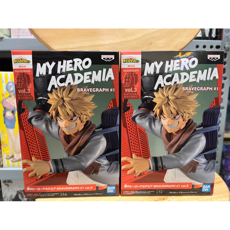 MÔ HÌNH MY HERO ACADEMIA: BAKUGO BRAVEGRAPH CHÍNH HÃNG