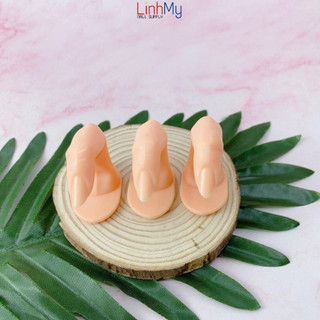 Ngón tay giả có móng học làm nail ngón giả tập sơn tập vẽ