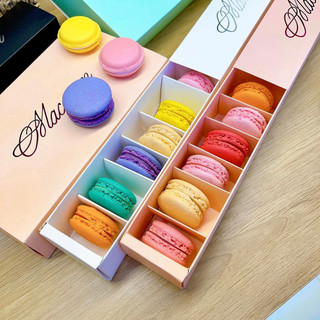 Hộp đựng 6 bánh Macaron [ Set/ 10 hộp ]