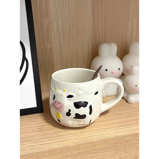 (order) Cốc sứ Bò Sữa dễ thương