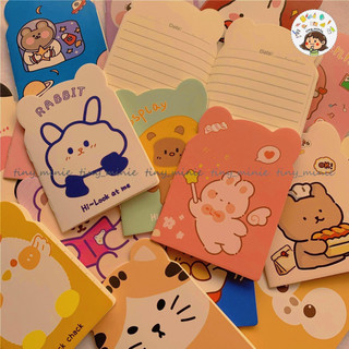 Sổ Mini A7 Hình Thú Dễ Thương - tiny_minie