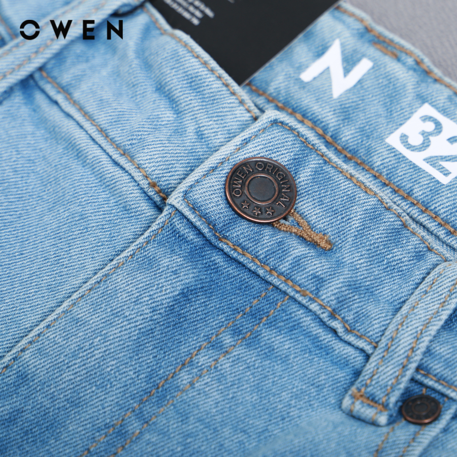 Quần jean Nam Owen Slim Fit Xanh - QJS230149