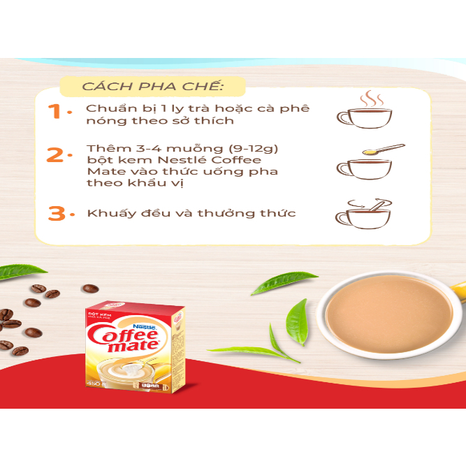 Bột kem pha cà phê Coffe Mate Nestle 450gr