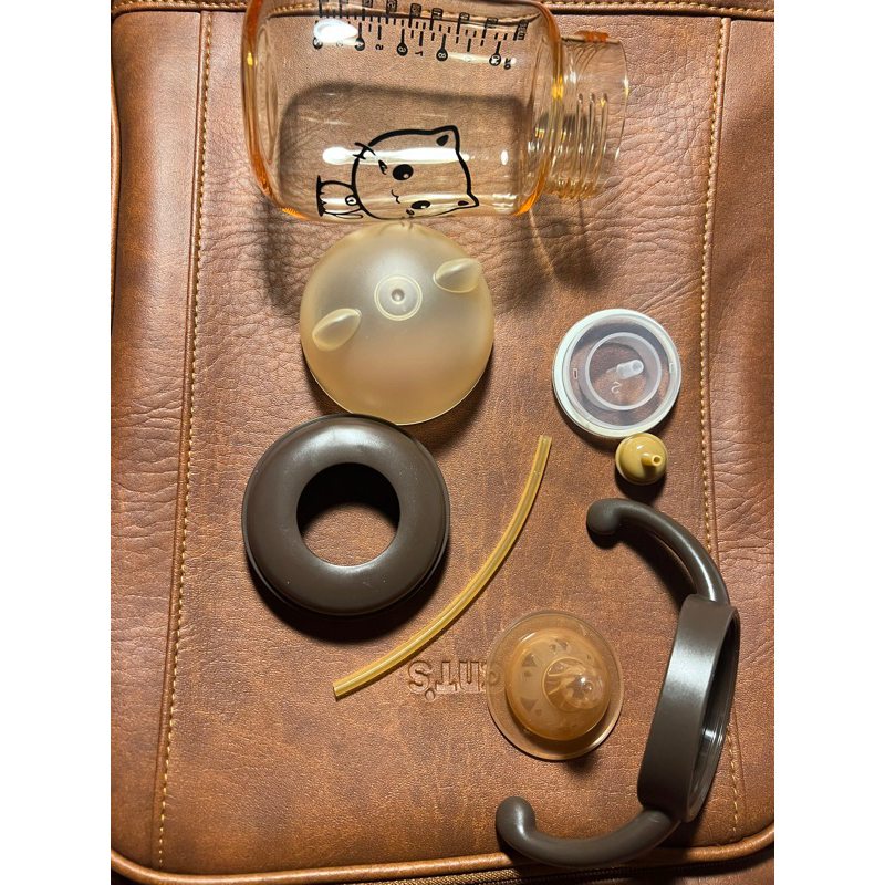 Bình Sữa PPSU hình mèo Kitty 240ML/300ML Cổ Rộng