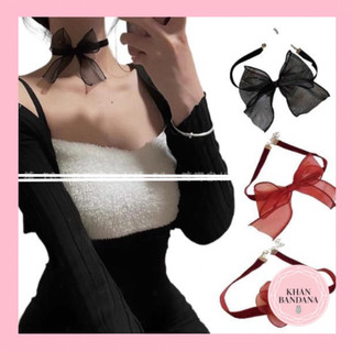 Vòng cổ nhiều mẫu dễ thương - Choker bông nơ - khanbandanahcm