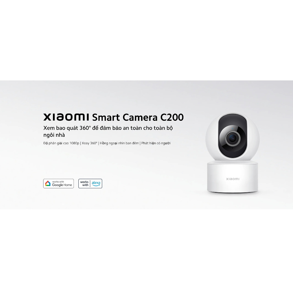 Camera IP Xiaomi C200 Xoay 360 Độ 1080P FHD - Bản Quốc Tế