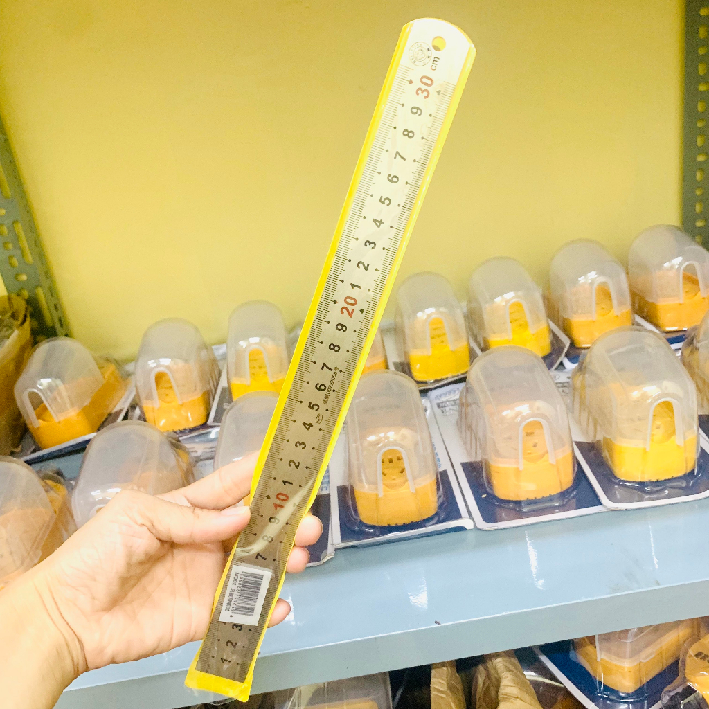 Thước lá inox thẳng Berrylion 150mm - 300mm