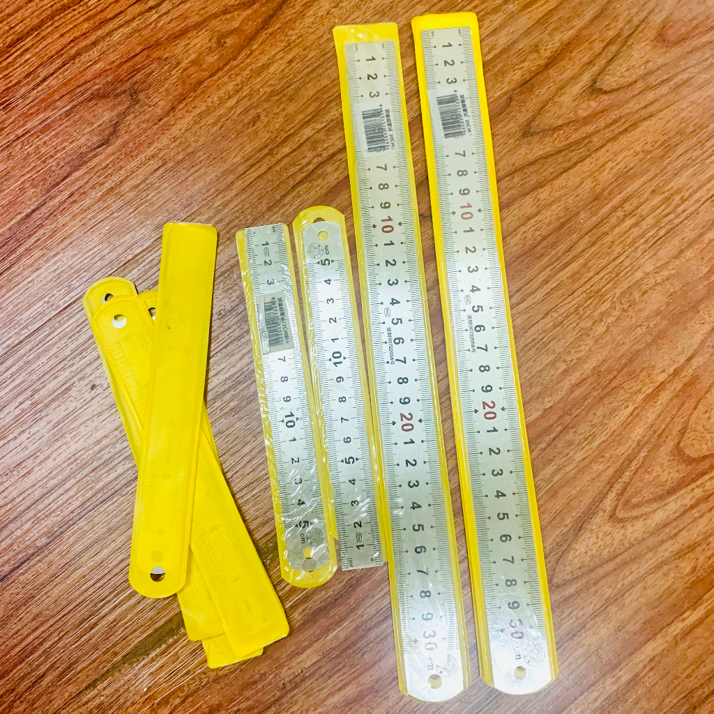 Thước lá inox thẳng Berrylion 150mm - 300mm