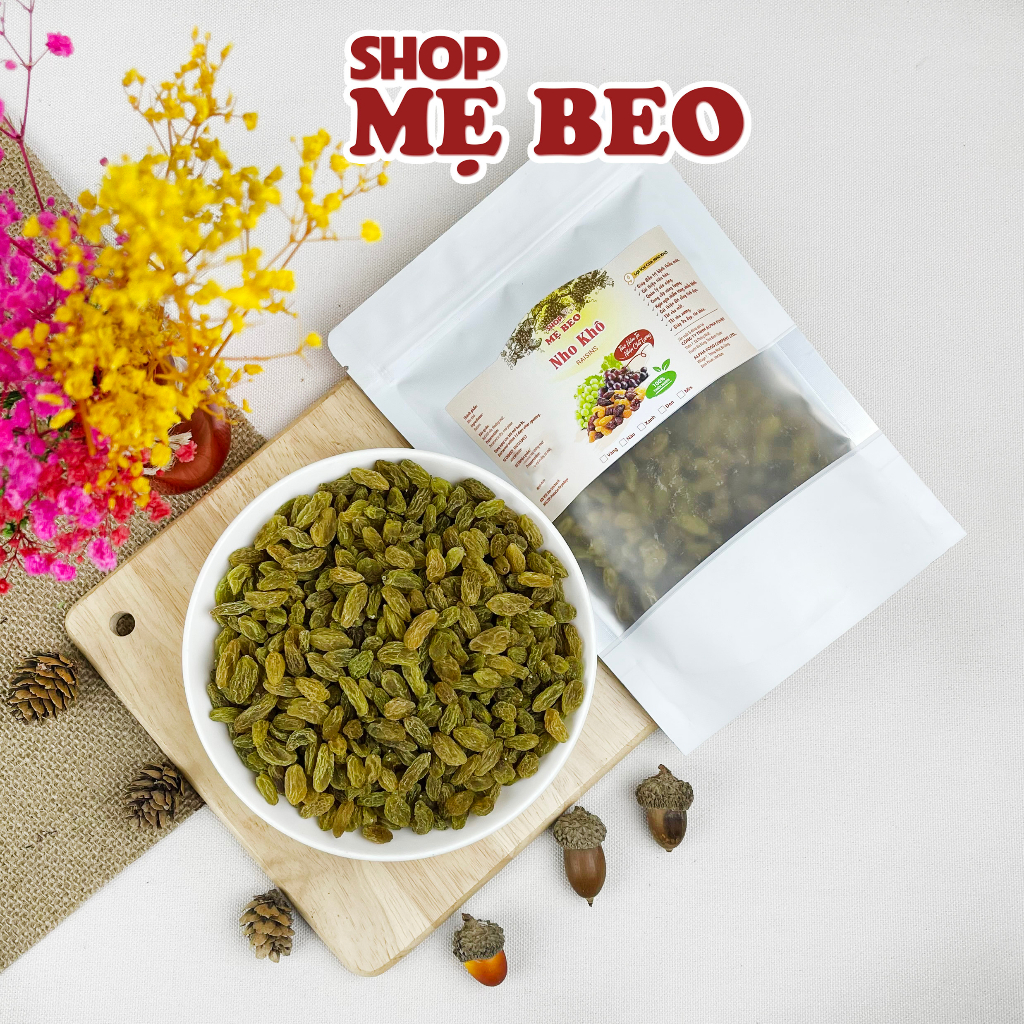 Nho Xanh Sấy Khô Shop Mẹ Beo