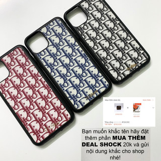Ốp Lưng Da Di-or Có 8 Màu ( CÓ KHẮC TÊN THEO YÊU CẦU ) [ TI STORE ]