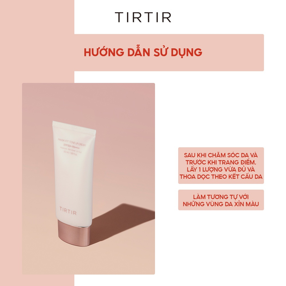 Kem dưỡng ẩm nâng tone TIRTIR MASK FIT TONE UP CREAM