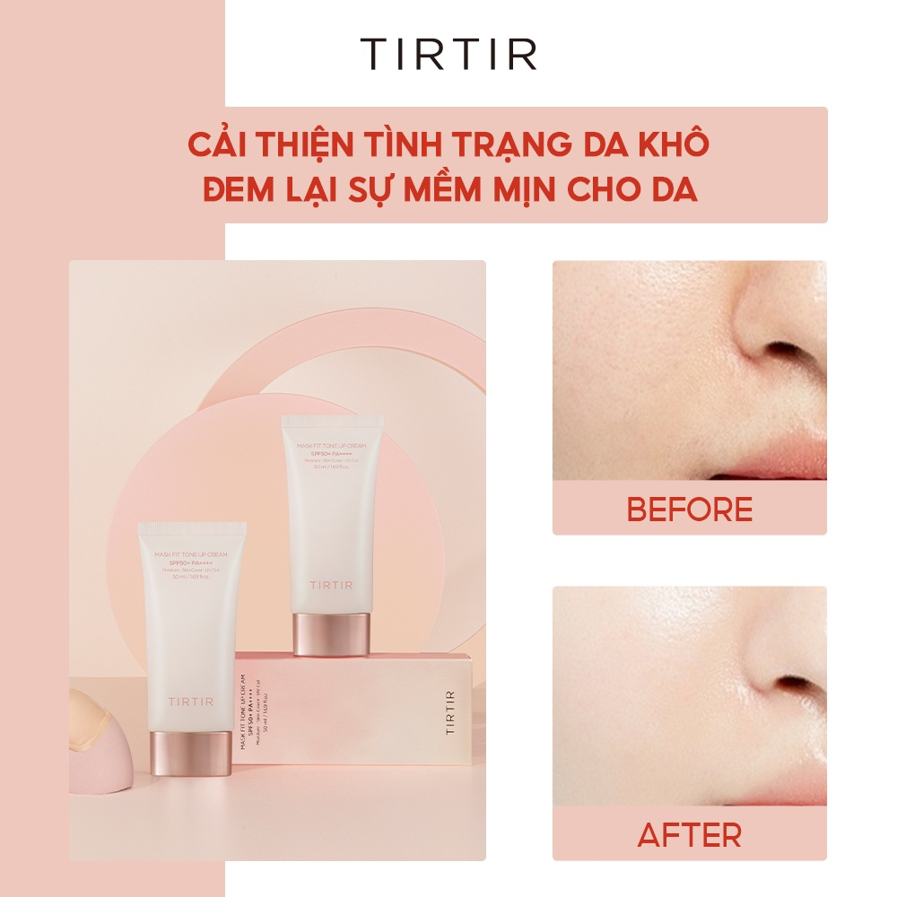 Kem dưỡng ẩm nâng tone TIRTIR MASK FIT TONE UP CREAM