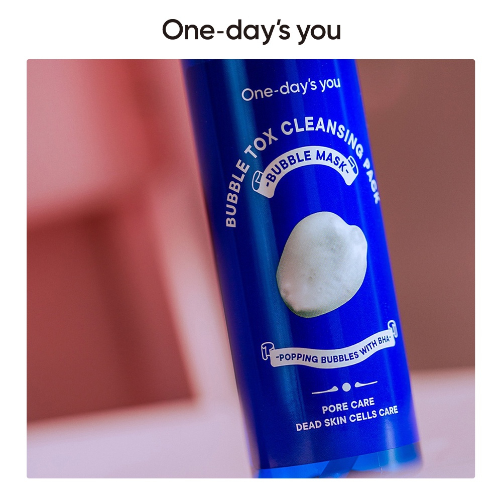 Sửa rửa mặt sạch sâu One-day's you Bubble Tox Cleansing Pack