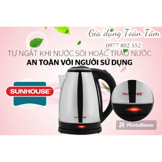 ẤM SIÊU TỐC INOX SUNHOUSE - HAPPY TIME 1.8 lít/lit/L