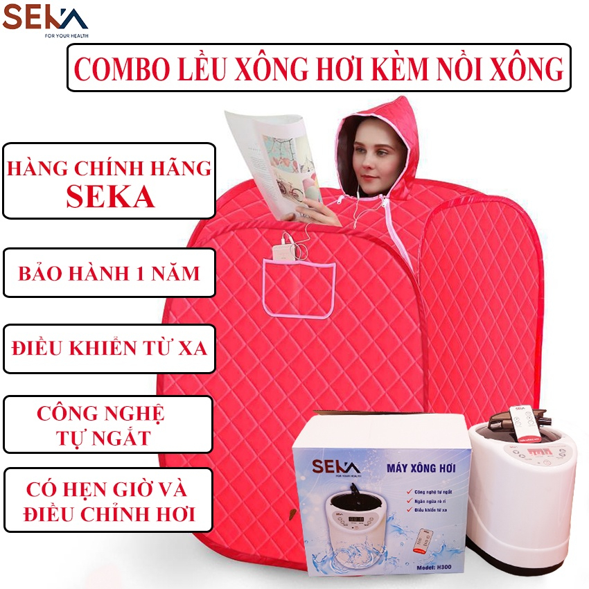 Lều Xông Hơi Điện Seka Cao Cấp, Xông Hơi Khử Trùng, Thư Giãn