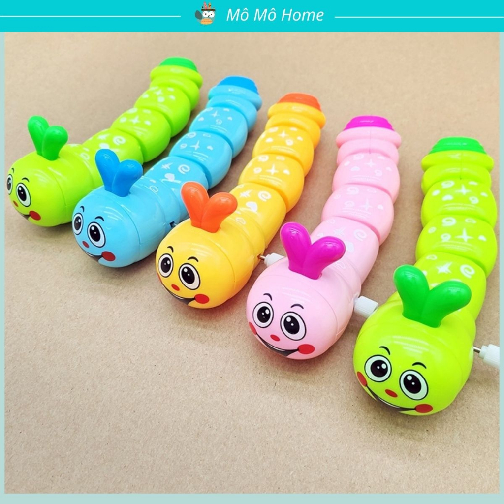 Đồ chơi con sâu vặn cót đa sắc màu đồ chơi giải trí thú vị cho bé. SAUCHAYCOT - Mô Mô Home