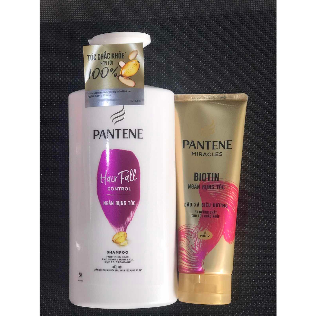 Bộ Dầu gội Pantene 650ML & Kem xả 3 phút diệu kỳ 150ML