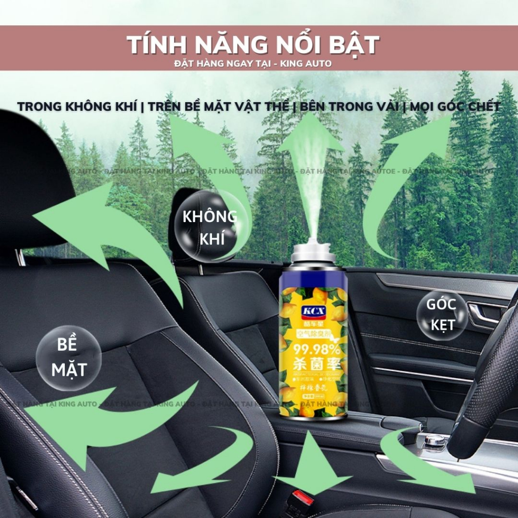 CHAI XỊT KHỬ MÙI NỘI THẤT CAO CẤP - HIỆU QUẢ TỨC THÌ | BigBuy360 - bigbuy360.vn