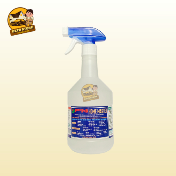 BETO Tẩy dầu mỡ, tẩy cặn canxi, bếp gas, gạch ố, tẩy keo, tẩy bồn sứ, gương,... Dung dịch tẩy rửa đa năng Home Master