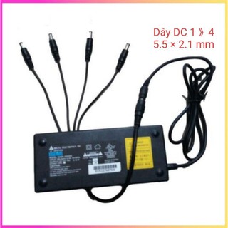 Dây nguồn DC 1 ra 4 (chân 5.5 x 2.1mm) dùng thi công lắp đặt Camera, hoặc thiết bị điện khác