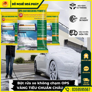 Bột rửa xe không chạm ops - bột tạo bọt rửa xe bọt tuyết huyền thoại bột rửa xe không chạm ops vàng