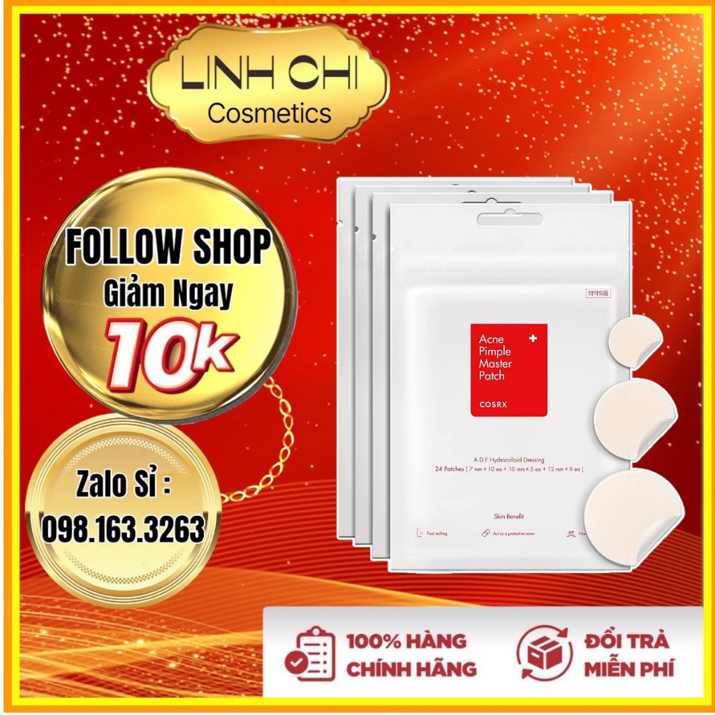 MIẾNG DÁN HÚT MỤN COSRX ACNE PIMPLE MASTER PATCH