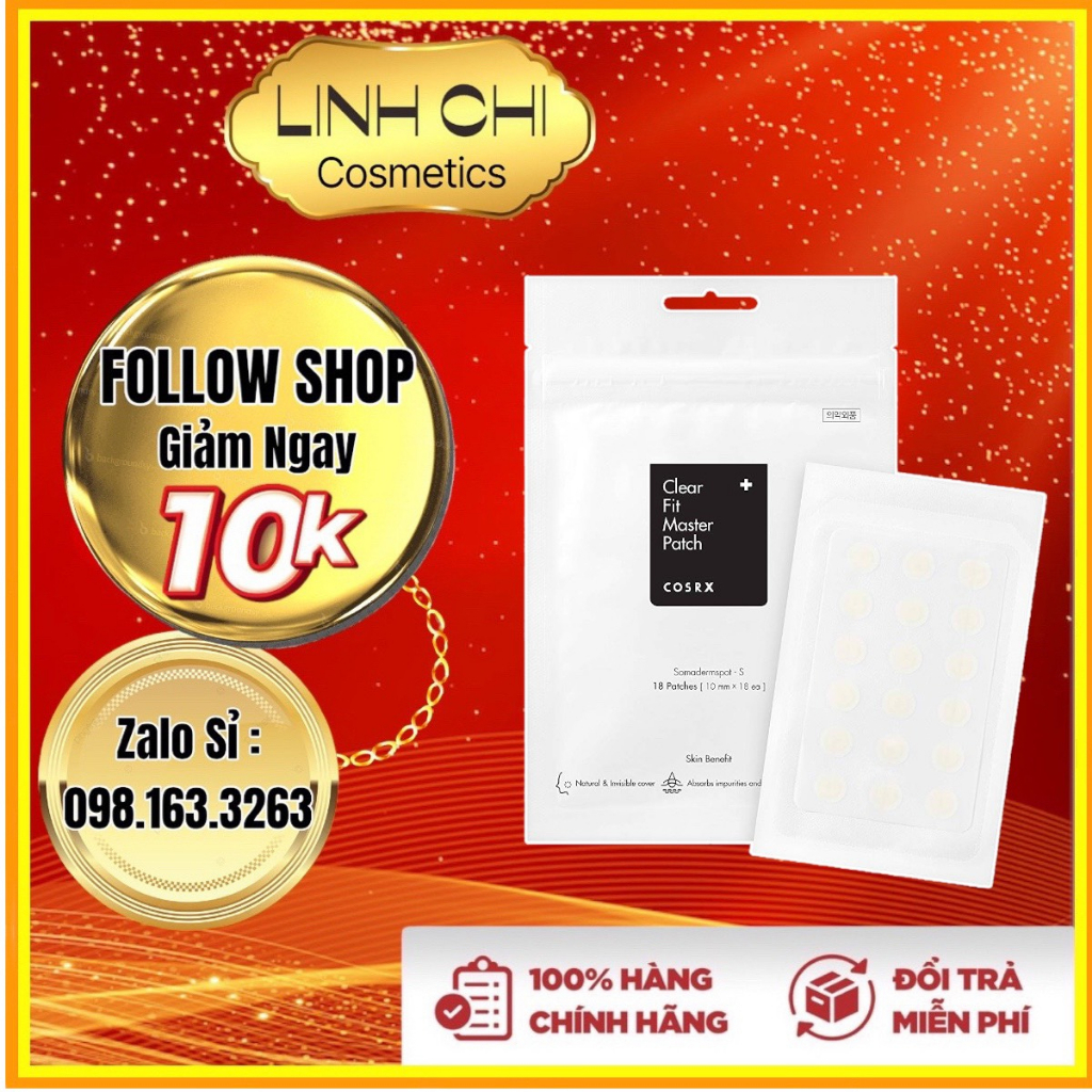 Miếng Dán Mụn Cấp Tốc Cosrx Acne Pimple Master Patch