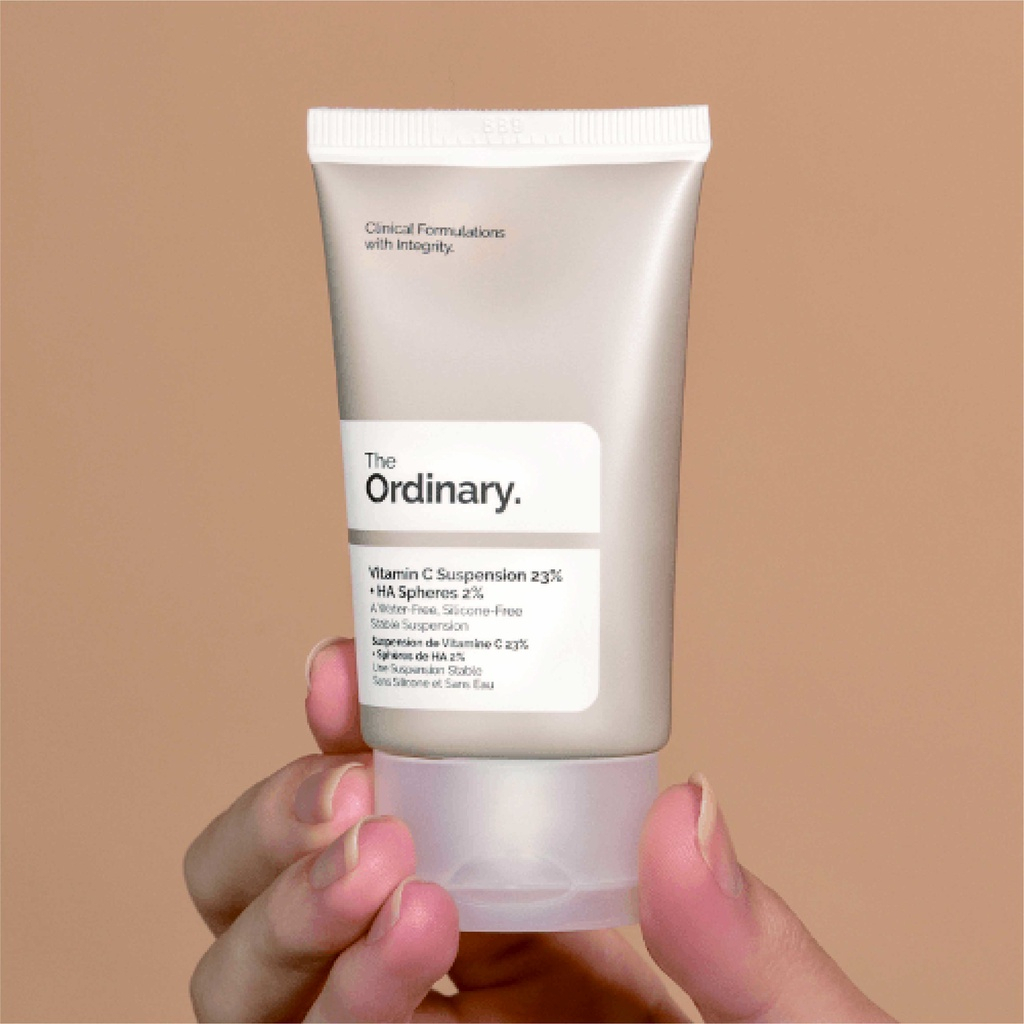 The Ordinary vitamin C suspension 23% + HA spheres 2% 30ml Kem dưỡng ẩm  Thu nhỏ lỗ chân lông Bỏ nếp nhăn Chống lão hóa Làm căng bóng da làm sáng da giúp giảm vết thâm