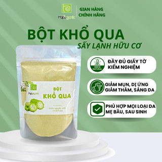 SỈ 1 KÍ Bột Khổ Qua Từ Thiên Nhiên Nguyên Chất Hapu Organic Mặt Nạ Ngừa Mụn Giảm Thâm Nám